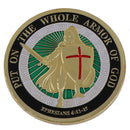 1PC Put On the Whole Armor Of God Commemorative Challenge Coin Collection Gi-OZ