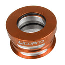 Folding Bike Headset Bicycle Headset Parts Aluminum Sealed Bearing Orange