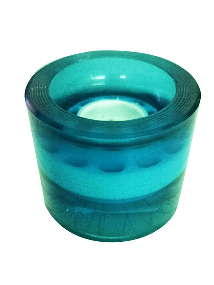 1 x Blank Pro Longboard Cruiser Skateboard Wheels Translucent Blue Newest Useful
