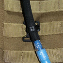 3 Pieces Water Bag Pipe Buckles 360 Rotation Hydration Tube Holder Clips for