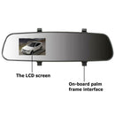 Car 1080P HD 2.7in Rearview Mirror LCD Dash Cam DVR Camera Video Rear View
