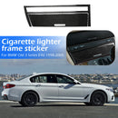Suitable for BMW E46 1998-2005 Carbon Fiber Cigarette Lighter Panel Cover Trim