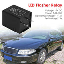 3 Pin EP28 Electronic LED Flasher Relay Fix Turn Signal Bulb Hyper Flash