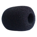 5Pcs Microphone Headset Grill Windscreen Sponge Foam Black Mic Cover ME