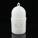 Plastic White Drinker Pigeons Birds Drinker Water Dispenser accessorySEAU