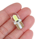 5Pcs T10 194 168 W5W LED COB Bulb 4 SMD Silica Super Bright License Light