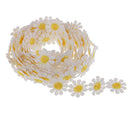 3 Yards Daisy Venice Applique Lace Flower Sewing Trim Craft Ribbon for Dress