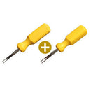 Connector Pin Release Puller 2xCar Terminal Removal Tool Kit For Audi Volkswagen