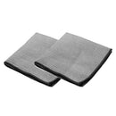 2Pc Car Wash Towel Glass Cleaning Water Drying Microfiber Window Clean Wipe