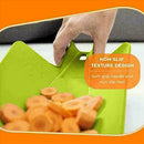 1PCS Foldable Chopping Cutting Board Camping Slicing Board pour Out Easy V8 F1C6