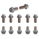12 x Steel Rotor Bolt Kit, M6x13mm Brake Disc Screws for 50cc-550cc ATV Dirt