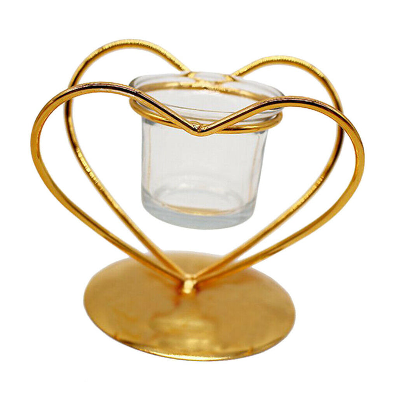 3x Geometric Wedding Party Candlestick Candle Tealight Holder For Home Decor