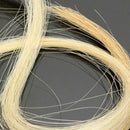 Violin Bow Hair Horse Hair for Violin Bow Parts Unbleached White 74cm Long New