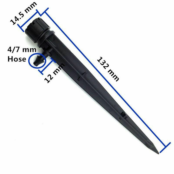 60 pcs Inserting ground Garden watering drip irrigation Adjustable Sprinkle