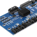 Expansion Card 1 to 5 Port SATA 3.0 Controller Motherboard 6Gbps Multiplier SATA