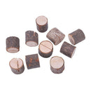 10pcs Wooden Wedding Name Place Card Holders Home Decor M5Z2