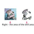 Cute Bear Box 5D Diamond Painting Embroidery DIY Cross Stitch Mosaic Decor