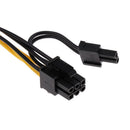 PCI-e 6-pin to 8-pin Power Splitter Cable PCI-e PCI Express Cable Cord