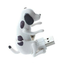 USB Humping Dog Black + White