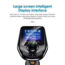 QC3.0 Car charger Car Kit Handsfree Wireless Bluetooth Transmitter Black MP U1C5