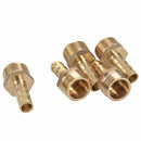 5Pcs 3/8 inch PT Thread 8mm Air Water Fuel Hose Brass Barb Fitting Adapter V7U6