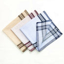 12x Pure Cotton Handkerchiefs Men Women Soft Hanky Bridal Hankies Formal