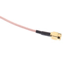 Modem adapter CRC9 Male Right Angle to RP SMA male plug pigtail Cable RG316 1 BX
