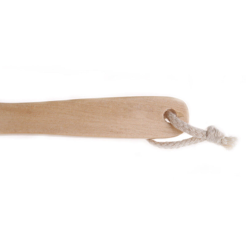 Natural Long Wood Wooden Body Brush Massager Bath Shower Back Spa Scrubber