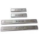 For Peugeot 3008 Ii Gt 2016 17 2018 2019 Car Styling Stainless Door Sill Sc
