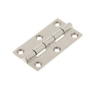 Durable Door Controls 3" x 1.5" Stainless Steel Spring Hinge - Spring Hinge