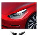 2 PCS Tinted Head and Fog Lamp Overlays Protective Film Covers Kit for 2018 M7R8
