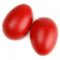 1 Pair Plastic Percussion Musical Egg Maracas Shakers - Red