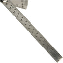 0-180 degree Angle Ruler Round Head Rotary protractor 145mm Adjustable Univ