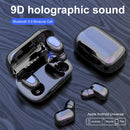 MagiDeal 2Pairs L21 Bluetooth Earphone Earphones Headphones HD  Sports W/ Box
