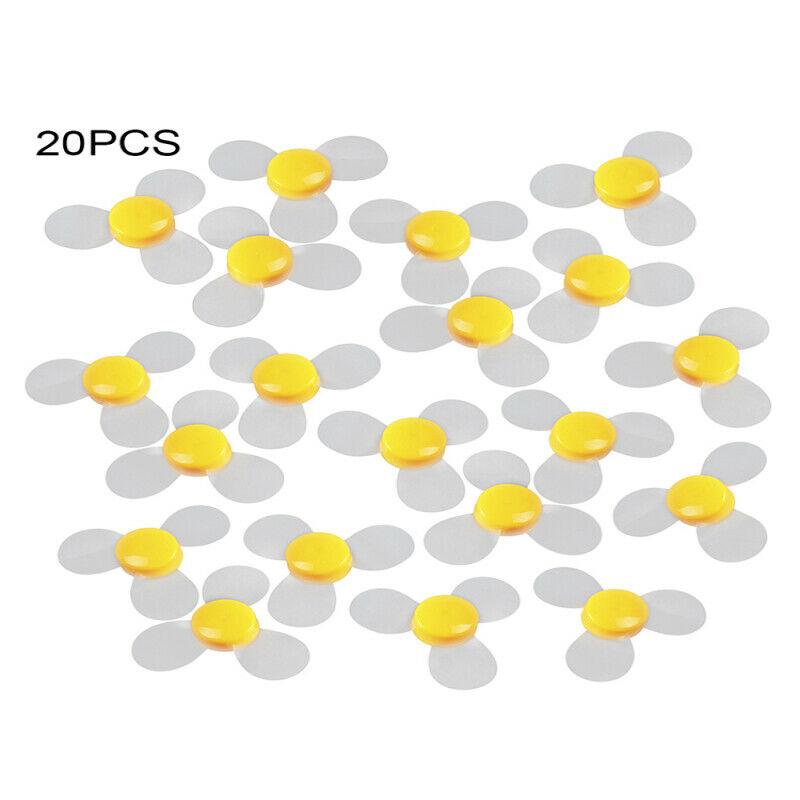 20 x 3-Blade Props Soft Shaft Mini Propeller  Fan Shape DIY Kit New QSA LHC