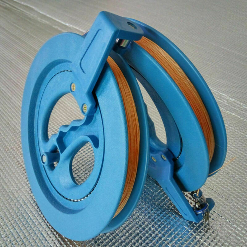 Outdoor Kite Line Winder Winding Reel Grip Wheel with flying Line String + Lock