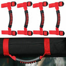4 x Roll Bar Grab Handles Grip Handle For Jeep Wrangler YJ TJ JK JK JL JLU  X1R3