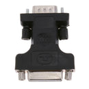 24+5Pin DVI Female to 15Pin VGA Male Cable Extender Adapter Connector A
