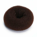 Foam Sponge Magic Donut Bun Former Maker Ring Hair Styling Tool Brown Chic P5N1