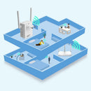 300M Wall Plug WiFi Wireless Receiver Router Repeater with External Antenna
