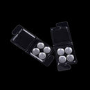 10 Set Empty Eyeshadow Palette Grade Plastic Pans DIY With 15mm Aluminium C T.AU