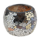 Glitter Patch Mosaic Votive Candle Tealight Candelabra Wedding Home Decor