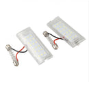 Pair Error Free LED Number License Plate Lights Lamp For BMW X5 E53 X3 E83