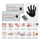 Cute Baby Photo Frame Diy Handprint 12 Months Photo Frame Baby Boy Girl One