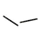 2 Pcs 12'' Exhaust Muffler Motorbike Universal Hanger Mounting Bracket Black