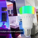 E27 7W Smart LED Bulb Lamp Voice APP Remote Dimmable Compatible IOS Android