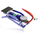 New Single Barrel Cylinder Air Inflator Foot Pump Bicycle Battery Car Tyres Car
