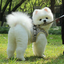 2pcs Breathable Pet Puppy Harness Vest Pet Training Traction Rope For Puppy