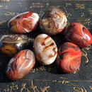 1Pcs Irregular Polished Stones Agate Rock Tumble Stones Gems Beads Decoration