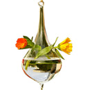 Water Drop Glass Hanging Vase Bottle Terrarium Container Plant Flower Diy T U9R4